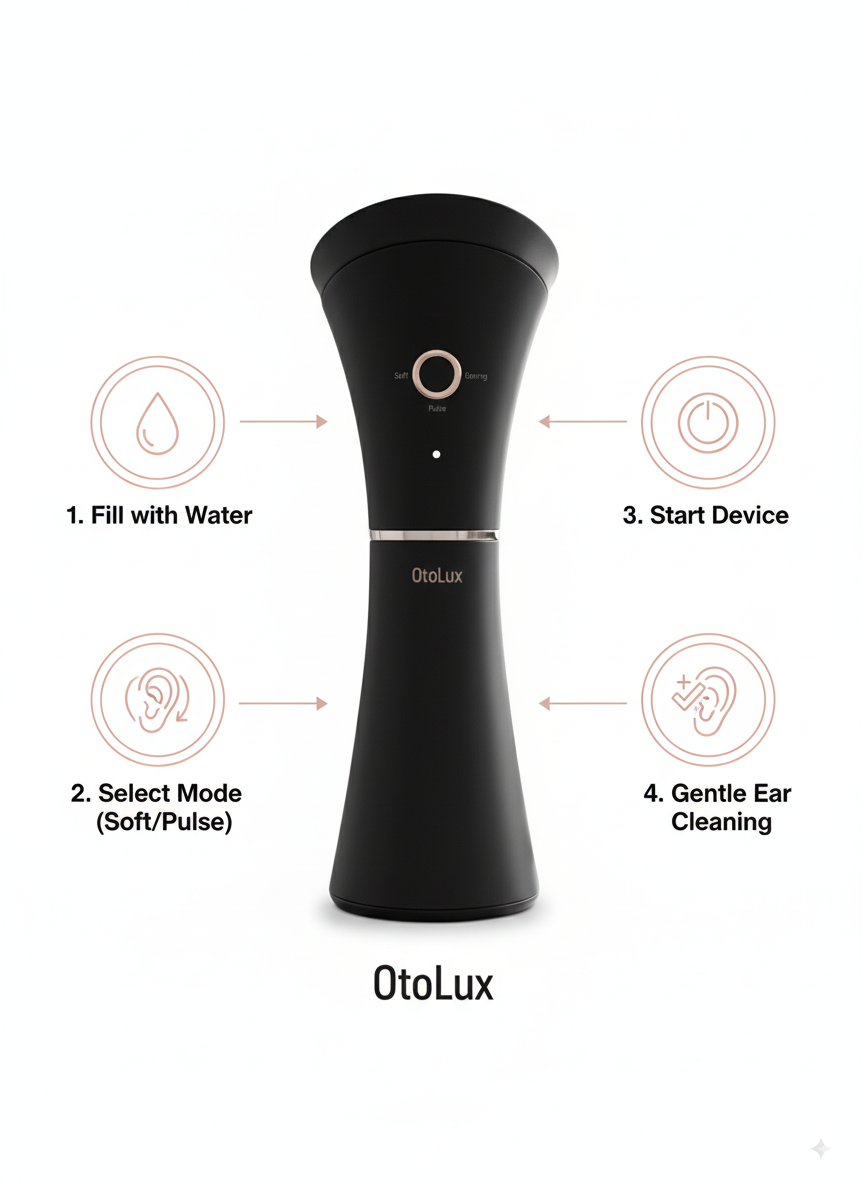 OtoLux™-Professional Smart Ear Irrigation Kit